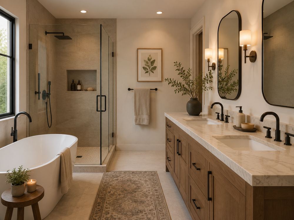 Bathroom remodeling by Beazley Home Services