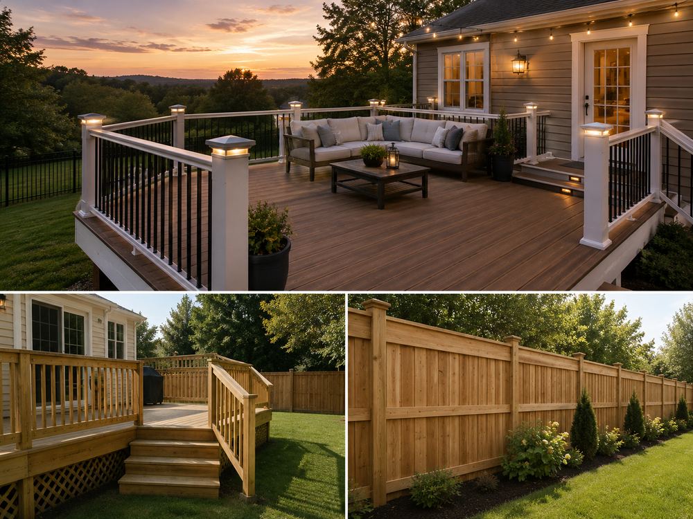 Decks and fencing by Beazley Home Services