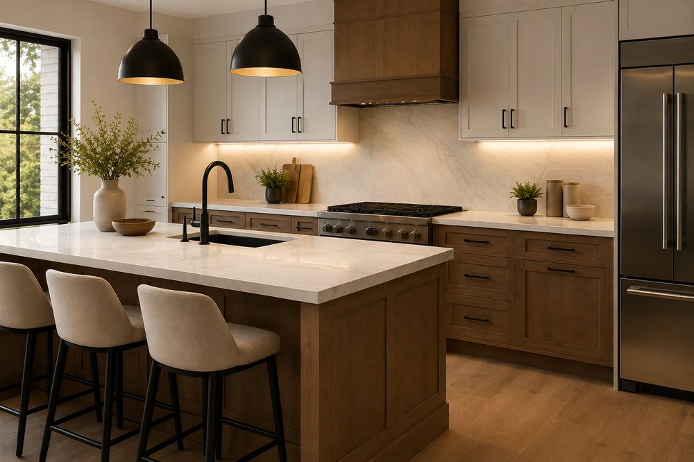 Kitchen remodeling by Beazley Home Services