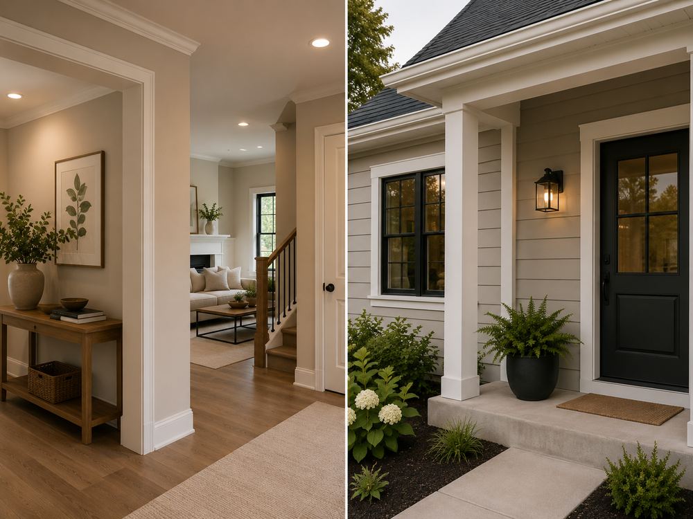 Interior and exterior painting by Beazley Home Services